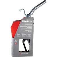 Red Automatic Gasoline Spout Nozzle Pryde Industrial Inc.