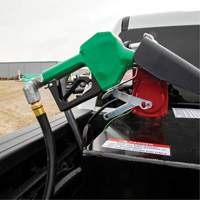 Green Automatic Gasoline Spout Nozzle Pryde Industrial Inc.