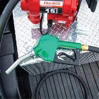 Green Automatic Gasoline Spout Nozzle Pryde Industrial Inc.