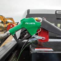 Green Automatic Diesel Spout Nozzle Pryde Industrial Inc.