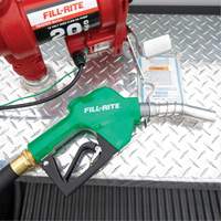 Green Automatic Diesel Spout Nozzle Pryde Industrial Inc.