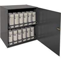Armoire de rangement pour contenants a&eacute;rosol, Acier, 21-7/8" h x 15-15/16" la x 20-5/16" P, Gris Pryde Industrial Inc.