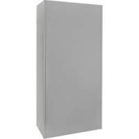 Armoire garde-robe, Acier, 36" la x 18" p x 72" h, Gris Pryde Industrial Inc.
