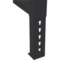 Industrial Duty Leg for Workbench, Steel, 30" D x 34" H, Single Pryde Industrial Inc.