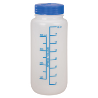 Wide-Mouth Bottles, Round, 16 oz., Plastic Pryde Industrial Inc.