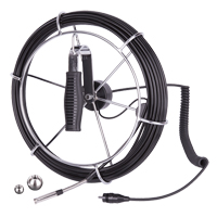 T&ecirc;te de cam&eacute;ra sur enrouleur de c&acirc;ble Pryde Industrial Inc.