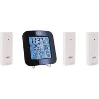 Wireless Weather Station with 3 Sensors, Non-Contact, Digital, 40-158°F (-40-70°C) Pryde Industrial Inc.
