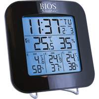 Wireless Weather Station with 3 Sensors, Non-Contact, Digital, 40-158°F (-40-70°C) Pryde Industrial Inc.