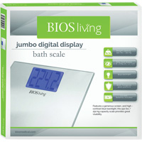 Jumbo Digital Display Scale, 550 lbs. Cap., 0.2 lbs. / 0.1 kg Graduations Pryde Industrial Inc.