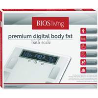 Premium Digital Body Fat Scale, 441 lbs. Cap., 100 g Graduations Pryde Industrial Inc.