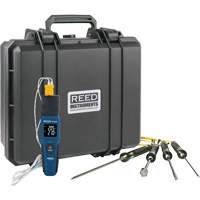 R1640 Smart Series Thermocouple Thermometer with Type-K Thermocouple Probes, Contact, Digital, 32-122°F (0-50°C) Pryde Industrial Inc.