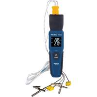 R1640 Smart Series Thermocouple Thermometer with Oven/Freezer Thermocouple Probes, Contact, Digital, 32-122°F (0-50°C) Pryde Industrial Inc.