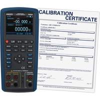 &eacute;talonneur de processus multifonctions avec certification de calibration, Sans enregistrement des donn&eacute;es, Portatif, 5 proc&eacute;d&eacute;s Pryde Industrial Inc.