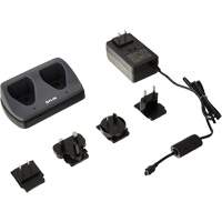 2-Bay Battery Charger for T6xx & T1K Series Pryde Industrial Inc.