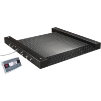 Defender 2500 Drum Scale, 500 lbs. Capacity, 2.5' L x 2.5' W Pryde Industrial Inc.
