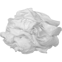 Wiper, Cotton/Polyester, White, 20 lbs. Pryde Industrial Inc.