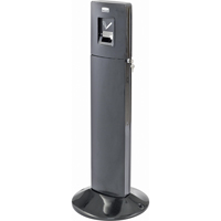 Metropolitan Smokers' Station, Free-Standing, Stainless Steel, 1.6 US gal. Capacity, 42-4/5" Height Pryde Industrial Inc.
