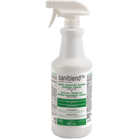 D&eacute;sinfectant et assainissant SaniBlend pr&ecirc;t &agrave; l'emploi, 950 ml, Bouteille &agrave; g&acirc;chette Pryde Industrial Inc.