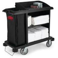 Executive Compact Housekeeping Cart Pryde Industrial Inc.