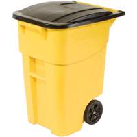Contenant roulant BRUTE, Bord de rue, Plastique, 50 gal. US Pryde Industrial Inc.