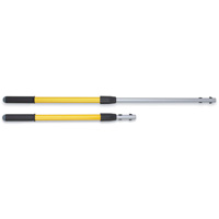 Hygen Quick Connect Short Handle, Aluminum, Quick-Connect Tip, 2" Diameter, 40" Length Pryde Industrial Inc.
