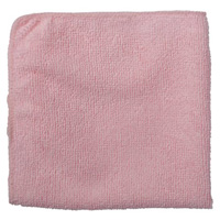 Chiffon de nettoyage pour travaux l&eacute;gers, Microfibre, Rouge Pryde Industrial Inc.