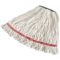 Web Foot&reg; Shrinkless Wet Mop, Antimicrobial, Yarn, 20 oz., Loop Style Pryde Industrial Inc.