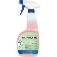Triple Action - Cleaner, Degreaser, and Disinfectant, 750 ml, Trigger Bottle Pryde Industrial Inc.