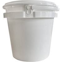 Seau avec couvercle, Plastique, 2,3 gal. Pryde Industrial Inc.