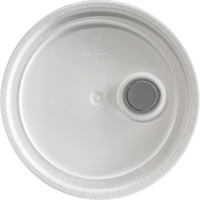 Seau avec couvercle, Plastique, 5,25 gal. Pryde Industrial Inc.