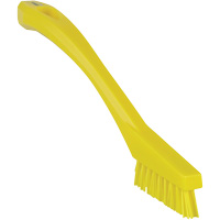 Brosse &agrave; recoins, Soies Ferme, Longueur de 8", Jaune Pryde Industrial Inc.