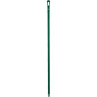 Ultra Hygiene Handle, Broom/Scraper/Squeegee, Green, Ergonomic, 59" L Pryde Industrial Inc.