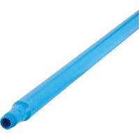 Ultra Hygiene Handle, Broom/Scraper/Squeegee, Blue, Ergonomic, 59" L Pryde Industrial Inc.