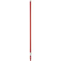 Manche de brosse pour plateforme, Brosse/Support &agrave; tampon, Rouge, T&eacute;lescopique, 62"-113" lo Pryde Industrial Inc.