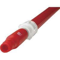 Manche de brosse pour plateforme, Brosse/Support &agrave; tampon, Rouge, T&eacute;lescopique, 62"-113" lo Pryde Industrial Inc.