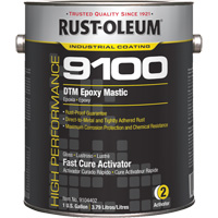 Activateur pour s&eacute;chage rapide pour mastic &eacute;poxy DTM du syst&egrave;me 9100, Gallon Pryde Industrial Inc.
