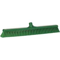 T&ecirc;te de balai-brosse pour petites particules, Crins Fin, 24", Polyester, Vert Pryde Industrial Inc.
