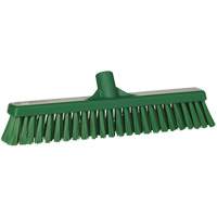 T&ecirc;te de balai-brosse &agrave; soies combin&eacute;es, Crins Cors&eacute;/Fin, 16-1/2", Polyester, Vert Pryde Industrial Inc.