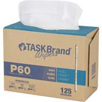 Chiffons de premi&egrave;re qualit&eacute; P60 TaskBrand, Tout usage, 16-3/4" lo x 8-1/4" la Pryde Industrial Inc.