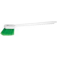 Brosse &agrave; recoins &agrave; manche long, 20" l, Soies PVC, Vert Pryde Industrial Inc.