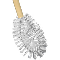HD Toilet Brush with Wire Centre, 20" L, Polypropylene Bristles, Yellow Pryde Industrial Inc.