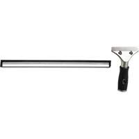 Window Squeegee with Handle, 14", Rubber, Stainless Steel Frame Pryde Industrial Inc.