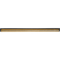 Window Squeegee Channel and Rubber, 22", Rubber, Brass Frame Pryde Industrial Inc.
