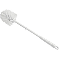 Brosse &agrave; cuvettes, 15-1/2" l, Soies Polypropyl&egrave;ne, Rouge/Blanc Pryde Industrial Inc.