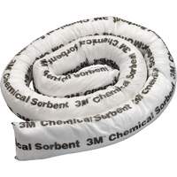 Chemical Sorbent Mini-Boom, Hazmat, 8' L x 3" W, 15.5 gal Absorbancy Pryde Industrial Inc.