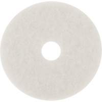 Floor Pad, 10", Buffing/Cleaning/Polish, White Pryde Industrial Inc.