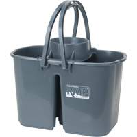 Mop Pail & Wringer, Strainer, 3.75 US Gal.(15 Quart), Grey Pryde Industrial Inc.