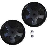 Replacement Wheels & Push Caps for Waste Dolly Pryde Industrial Inc.