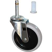 Roulette &agrave; tige pivotante de rechange pour chariot Pryde Industrial Inc.