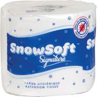 Papier hygi&eacute;nique de premi&egrave;re qualit&eacute; Snow Soft, 2 Pli, 600 Feuilles/Rouleu, Longueur 145', Blanc Pryde Industrial Inc.